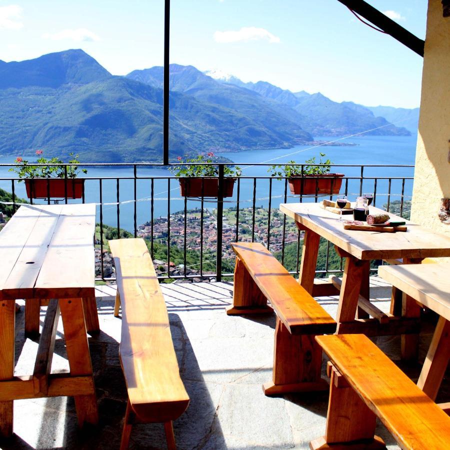 Agriturismo Zertin Gravedona Bagian luar foto