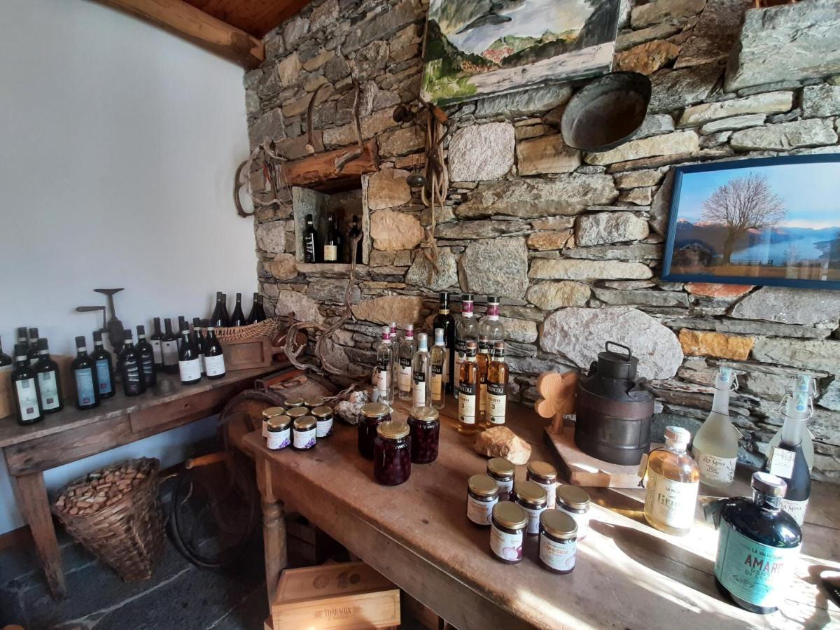 Agriturismo Zertin Gravedona Bagian luar foto