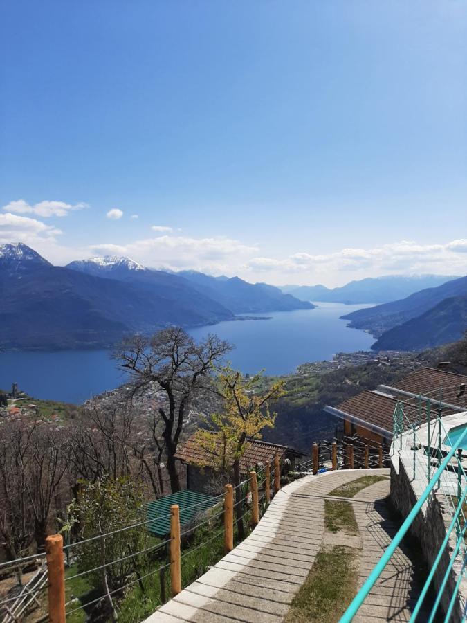 Agriturismo Zertin Gravedona Bagian luar foto