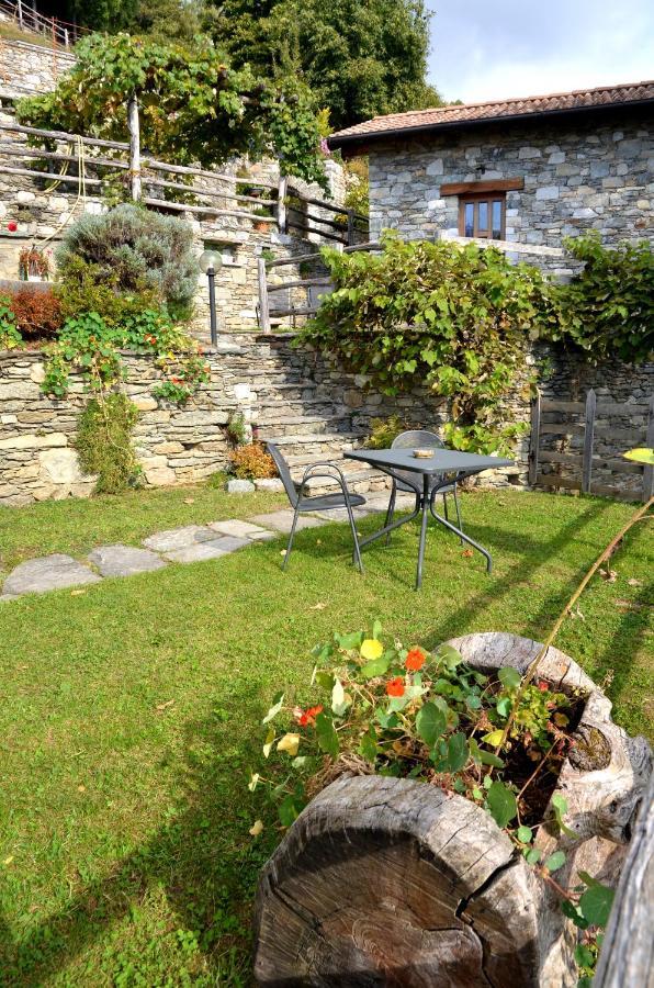 Agriturismo Zertin Gravedona Bagian luar foto