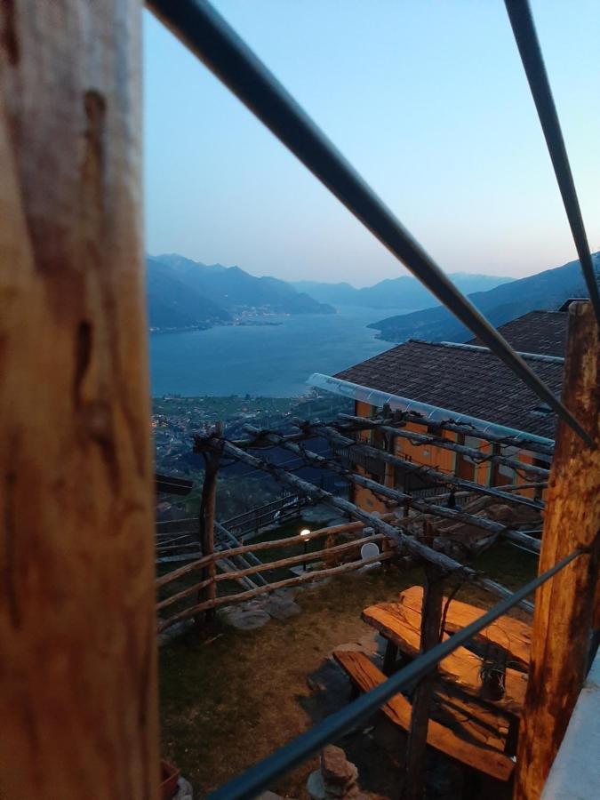 Agriturismo Zertin Gravedona Bagian luar foto