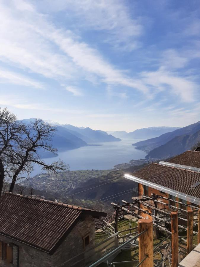 Agriturismo Zertin Gravedona Bagian luar foto