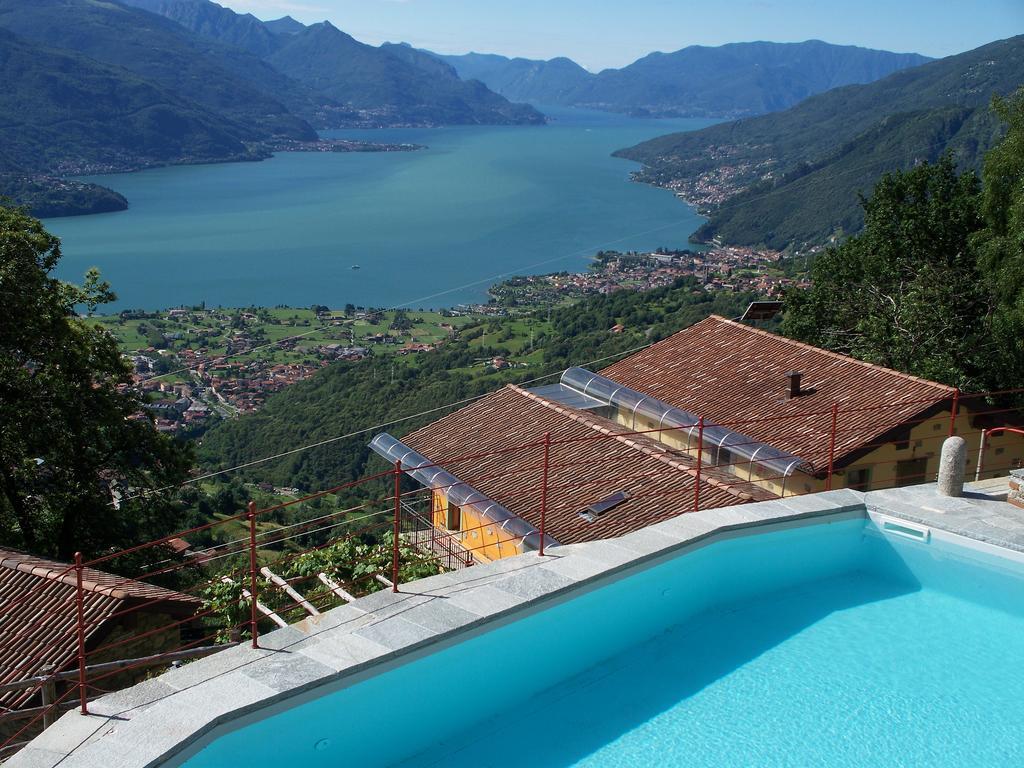 Agriturismo Zertin Gravedona Bagian luar foto