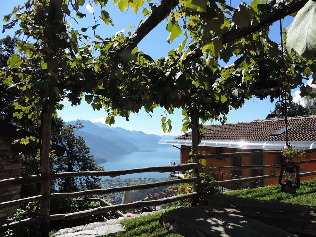 Agriturismo Zertin Gravedona Bagian luar foto